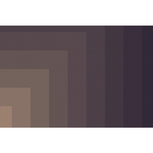 2025, Cave of Lights, Abstract Geometric Triptych, Color Transitions Giclée in Earth Tones by Cyd Fontaine For Sale - Image 11 of 11