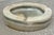 Angelo Mangiarotti Large Round Vintage Ashtray, Vide Poche in White Onyx Marble in the Style of Angelo Mangiarotti, Italy, 1970s For Sale - Image 4 of 12