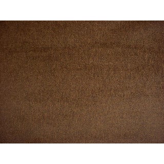 Kravet Couture 29458 Opalescent Lux in Tortoise - Black Brown Mohair Velvet Upholstery Drapery Fabric - 5 Yards For Sale