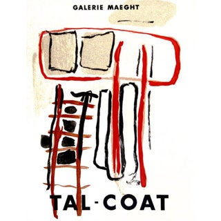 1950s 'Poster Expo Tal-coat 1956' Original Lithograph by Pierre Tal-coat For Sale