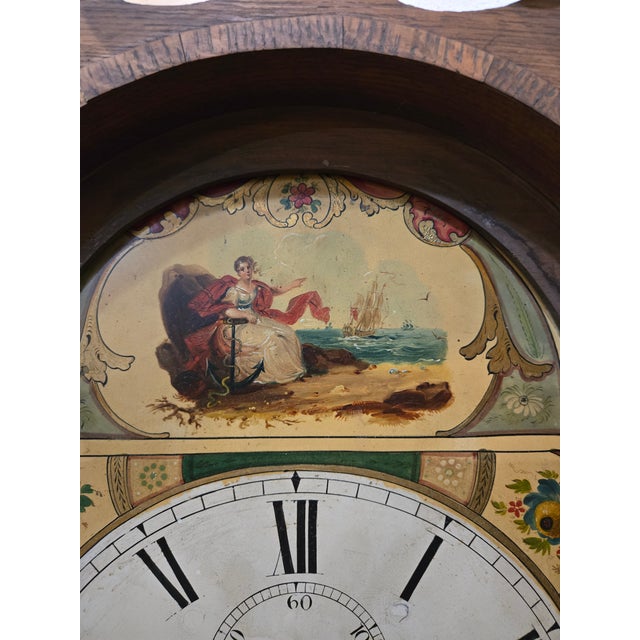 Early 19th Century Scottish Longcase Clock by J. Ritchie of Cupar, Fife – Painted Dial For Sale In New Orleans - Image 6 of 10
