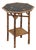 Chinoiserie Lacquered Bamboo Lamp Table For Sale