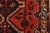 Textile Shiraz Rug 3’5” X 4’11” Red Wool Vintage Tribal Hand-Knotted Oriental Carpet For Sale - Image 7 of 13