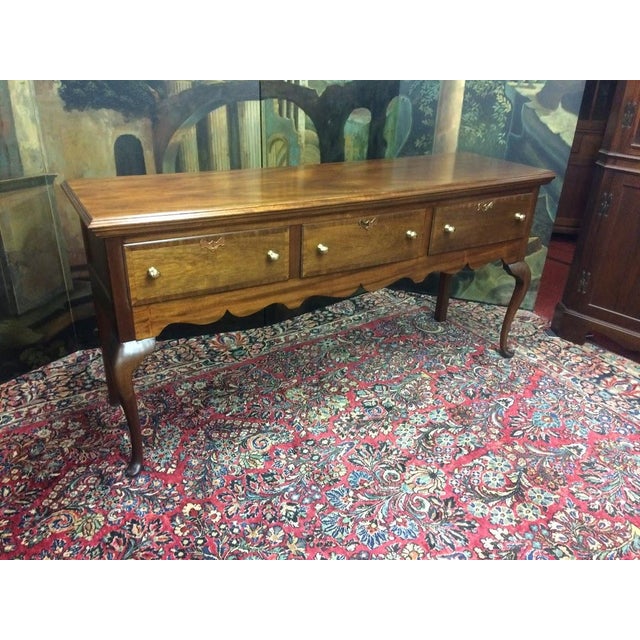 Wood Vintage Buffet, Sideboard, Councill Craftsmen Furniture For Sale - Image 7 of 15