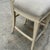 1970s White Wooden Barstools Trio With Cushions- Needs Reupholstery For Sale - Image 9 of 11