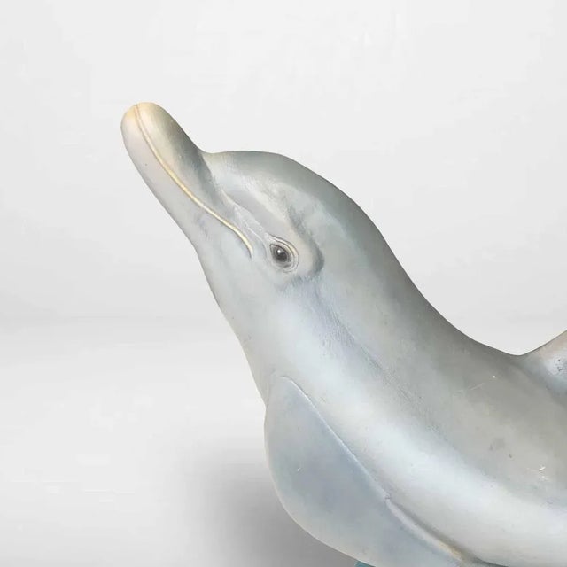 Dolphin lamp in realistic colors. This table lamp can be used in a children's room, in a restaurant or hotel, or in just...