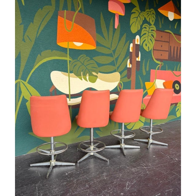The Chromcraft tulip bar is always a favorite and never goes out of style. A great design that can easily float in a space...