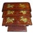 Set of 4 Vintage Rosewood Display Stands With Mother-of-Pearl Qilin Inlay For Sale