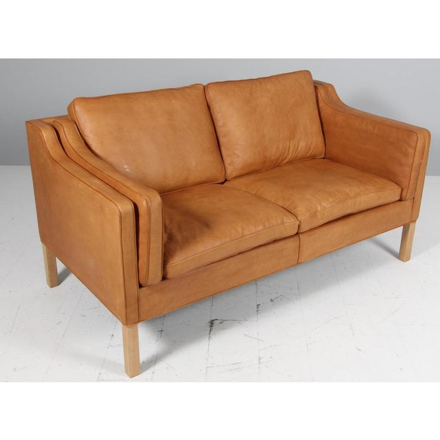 Two-Seater Sofa by Børge Mogensen for Fredericia For Sale - Image 3 of 8