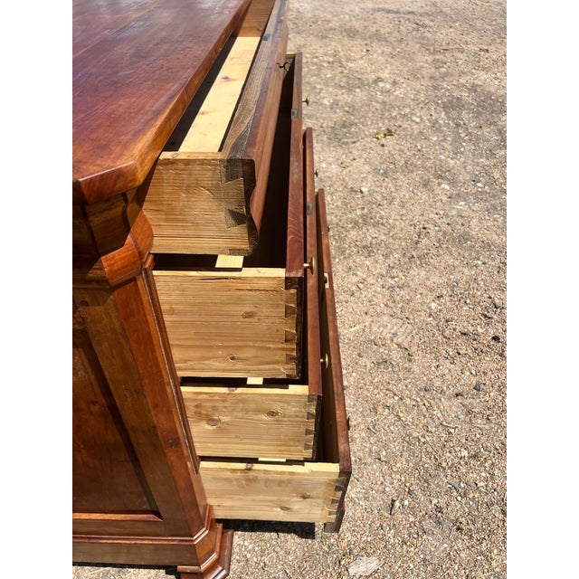 French 19th Century Louis Philippe Chestnut Commode / Chest of Drawers For Sale - Image 12 of 12