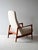 Brown Scandinavian Teak Armchair by Alf Svensson for Dux, 1960s For Sale - Image 8 of 11