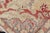 Fine Turkish Oushak Rug With Centre Medallion in Light Red and Ivory For Sale - Image 11 of 12