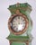 Green Frøken Longcase Clock from Bornholm, 1790s For Sale - Image 5 of 13