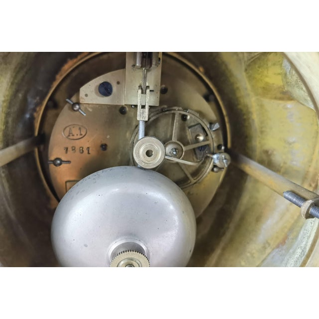 Antique Neo-Rococo Pendulum Clock in Bronze, 1850 For Sale - Image 17 of 18