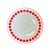 Mid-Century Modern Vintage Northland Fine China "Polka Dot" Porcelain Teacups & Saucers, Hungary - Set of 4 For Sale - Image 3 of 5