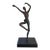 Mid Century Vintage Modern Female Ballerina Original Sculpture For Sale