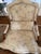 Baker Furniture Company Baker Furniture French Provincial Louis XV Oversized Fauteuil Chairs For Sale - Image 4 of 6