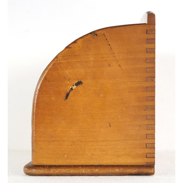 Vintage European Wooden Letter Organizer For Sale In New York - Image 6 of 10
