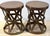 Metal Pair of Mid-Century Modern Brass “X” Stools, by Sarreid, Spain, Circa 1960s For Sale - Image 7 of 18