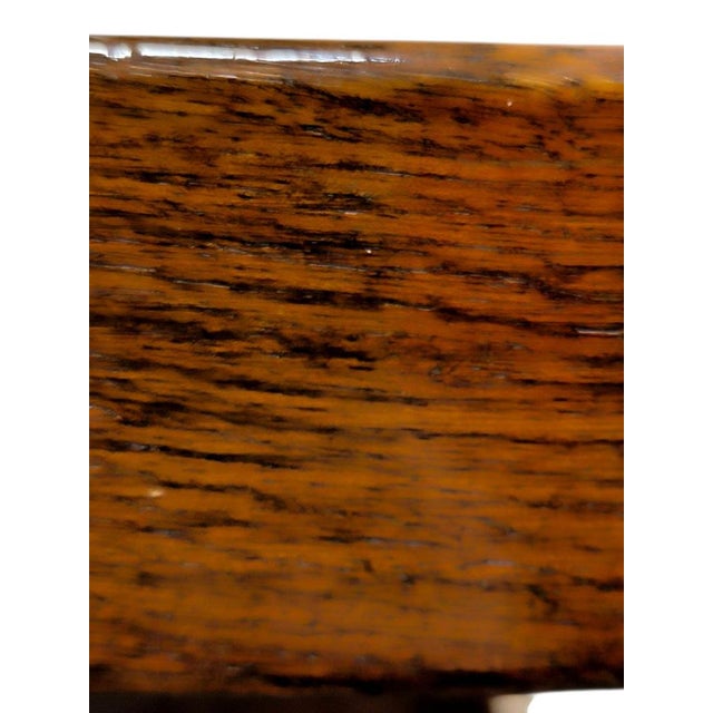 Brown Vintage Extendable Round Chelsea Table by Vittori Introini for Saporiti, 1960 For Sale - Image 8 of 11