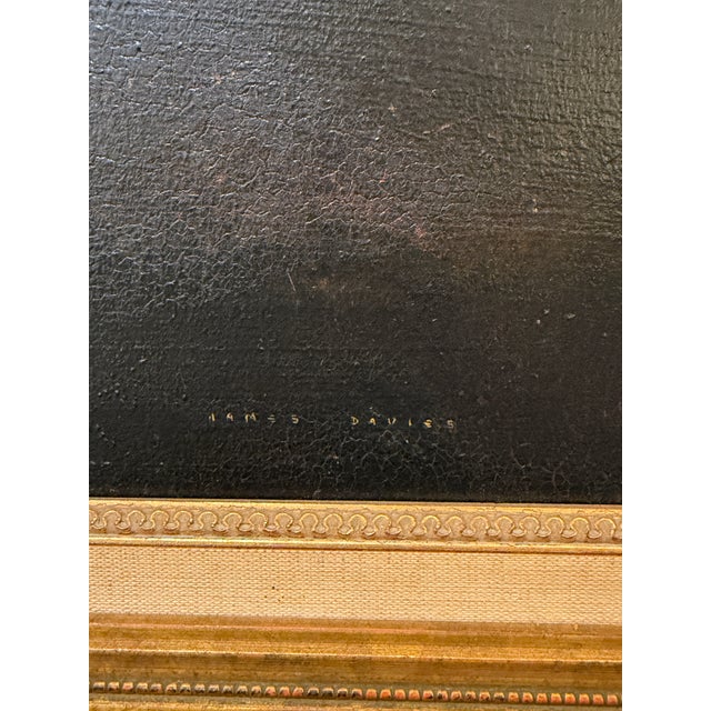 Brown Circa 1970's James Davies Framed Landscape Series of Tee-Pee, Set of Four For Sale - Image 8 of 8