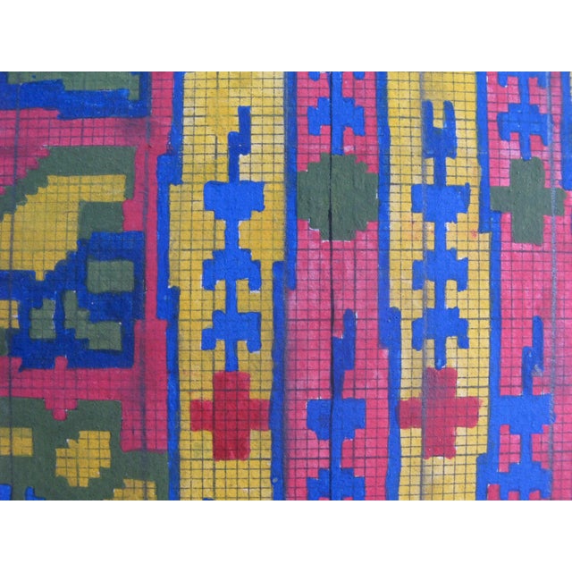 Antique Jacquard Design on Paper For Sale - Image 6 of 7
