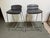 Postmodern Massimo Iosa Ghini for BRF Counter Stools, Pair For Sale - Image 3 of 12