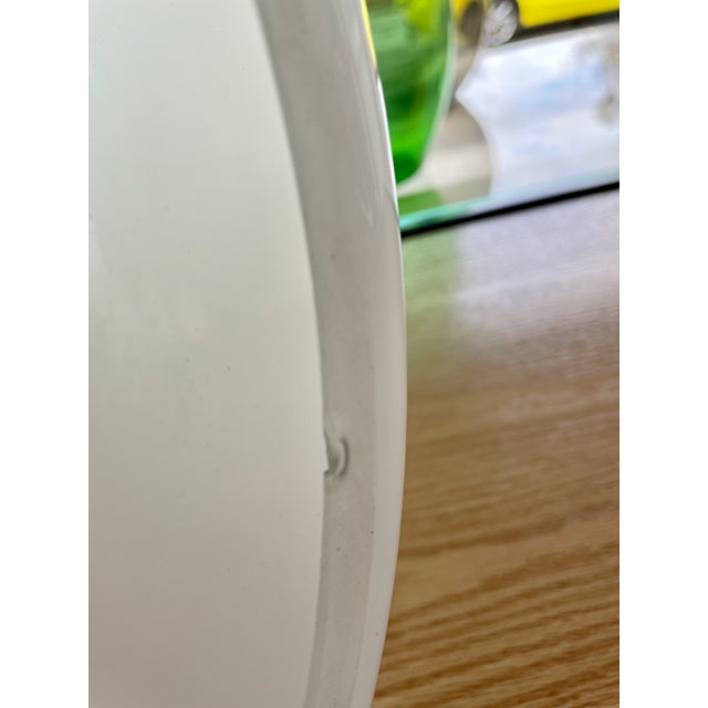 1970s Vintage Glass Murano Style Egg Lamp For Sale - Image 12 of 12