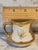 Antique Hand-Painted Demitasse Porcelain Creamer For Sale - Image 9 of 12