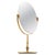 Gold Scandinavian Golden Table Mirror in Brass, 1950s For Sale - Image 8 of 8