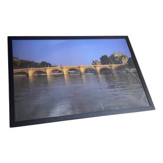 Christo, Offset the Pont Neuf Wrapped, 1970s, Paper, Framed For Sale