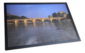 Christo, Offset the Pont Neuf Wrapped, 1970s, Paper, Framed