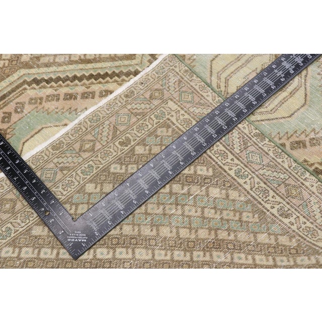 Early 20th Century Early 20th Century Antique Persian Afshar Tribal Rug With Boteh Design, 03'11 X 05'09 For Sale - Image 5 of 9