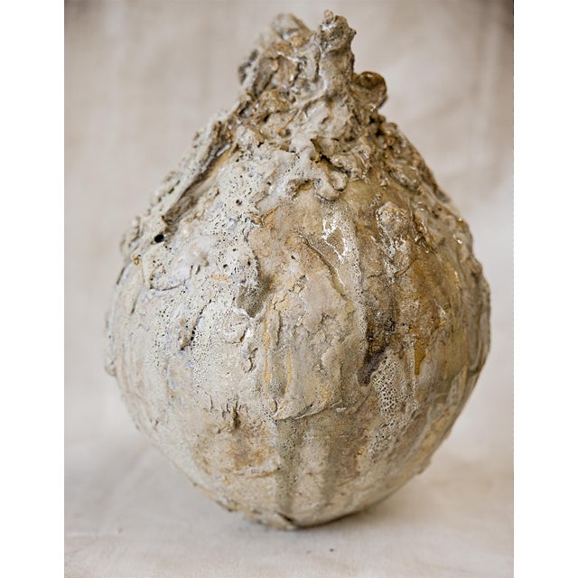Fragment Moon Vase -Fubuki I Handmade One of a Kind For Sale - Image 9 of 10