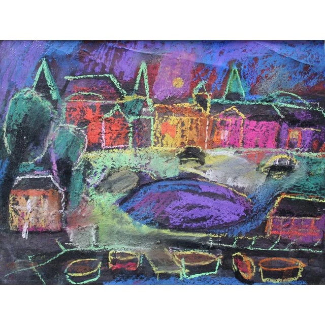 Georgs Barkans, Travel Notes, Pastel on Paper For Sale - Image 6 of 6