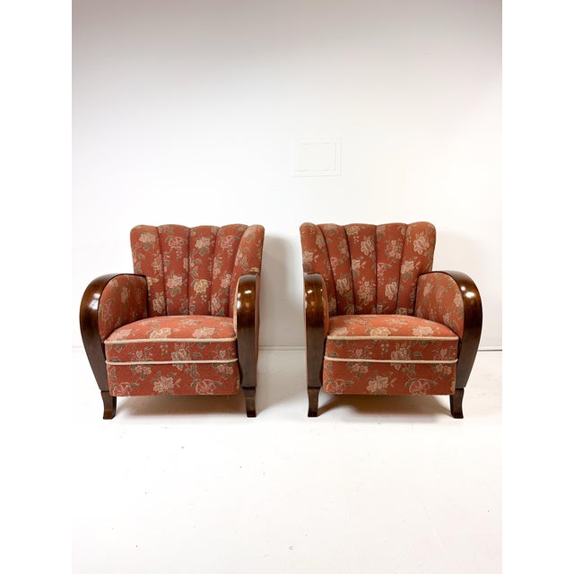 1930s Art Deco Swedish Lounge Chairs For Sale - Image 10 of 10