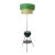 1950s Mid Century Modern Mexican Atomic Floor Lamp with Ceramic Flowerpot For Sale