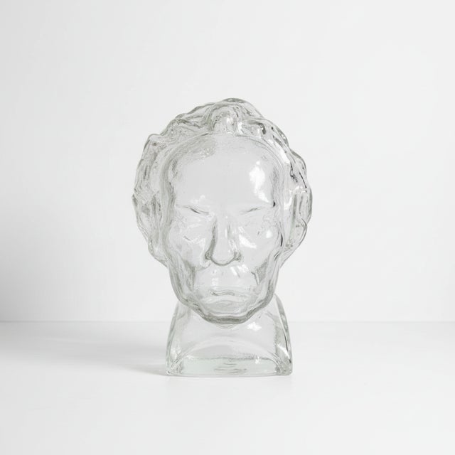 Mid-Century Modern Sculptural Head of Beethoven by Ingrid Glass For Sale - Image 3 of 6