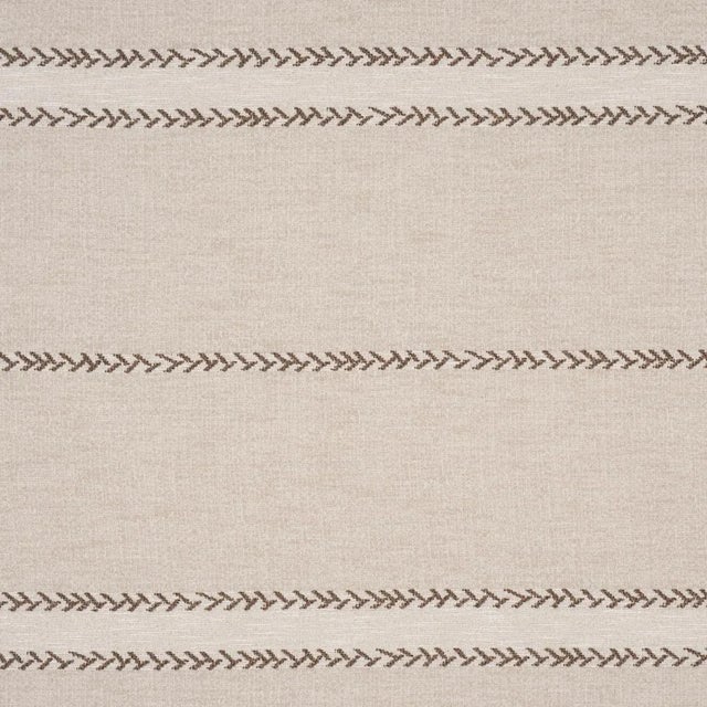 An airy translucent cotton with elegant horizontal chevron bands, Plains Stripe Casement is a lovely double-width fabric...