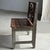 Mini Bench with Carved Backrest, 1980s For Sale - Image 9 of 18