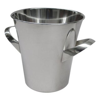 WMF Silver Plate Modern Champagne Bucket Cooler Germany circa 1950 For Sale