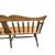 1960s Rockingham Maple Colonial Cattail Deacon's Bench Farmhouse For Sale - Image 12 of 17