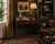 A handsome and practical antique Georgian mahogany side table dating from the early 19th century. The table stands on a...