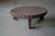 Rustic Round Coffee Table with Iron Details, Netherlands, 1960s For Sale - Image 6 of 13