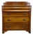 Early American 19th Century Victorian / Empire Style Step Back Chest of Drawers in Southern Yellow Pine For Sale