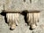 Wood Vintage Boho Washed Wood Brackets - a Pair For Sale - Image 7 of 7