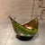 Green Green Gold Kashkul Sufi Dervish Begging Bowl Paper Mache Modern For Sale - Image 8 of 13