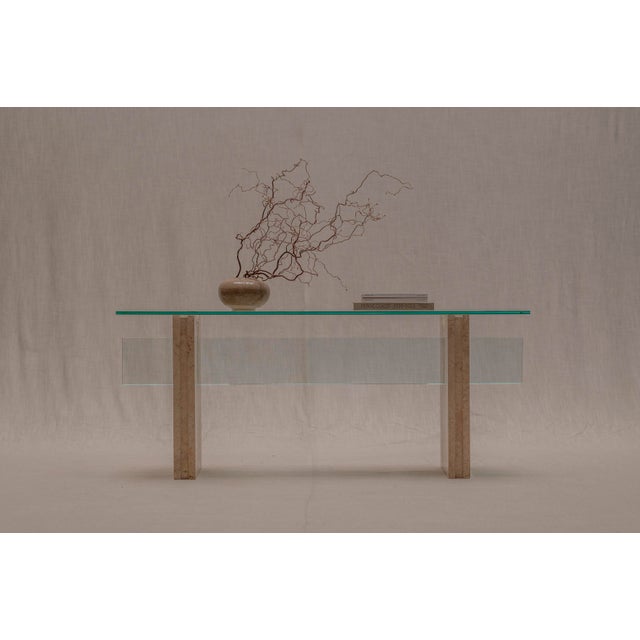 Sculptural Italian Console Table, 1970 For Sale - Image 4 of 17