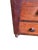 Mid 19th Century Antique 1830s American Empire Cherry Wood & Cherry Veneer 4-Drawer Chest For Sale - Image 5 of 9