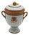 1980s Mottahedeh Porcelain Lidded Urn For Sale